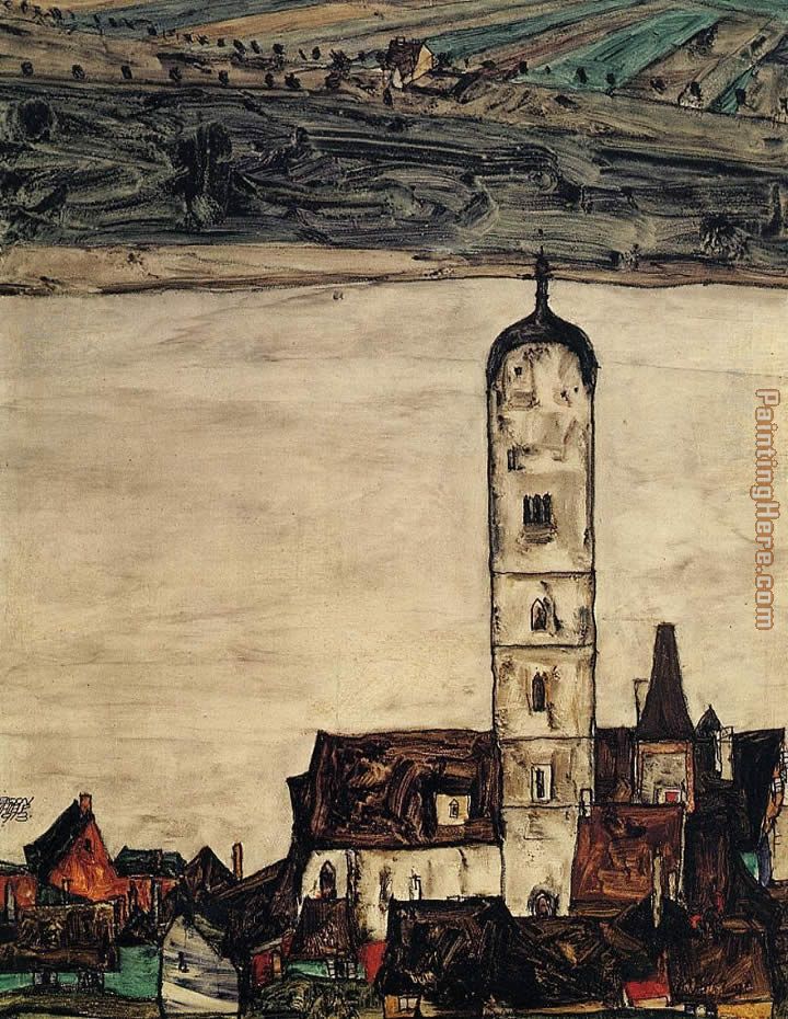 Egon Schiele Church in Stein on the Danube